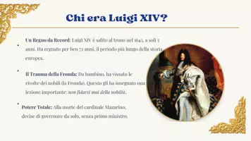 anteprima - Presentazioni / Lavagne - Luigi XIV - Il Re Sole - Pagina 2