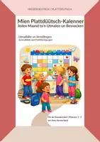 Vorschau - Mal- und Bastelvorlagen - Mien Plattdüütsch-Kalenner 2026 - Deckblatt