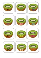 Προεπισκόπηση - Flashcards - Memory Card – Προπαίδεια του 6 (level I) - Σελίδα 1