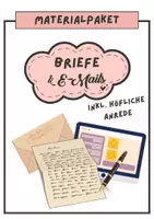 Vorschau - Arbeitsblätter - Textsorte Brief und E-Mail - Deckblatt