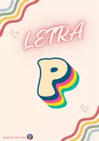 Vista previa - Tarjetas / Manipulativos - LETRA P - Portada