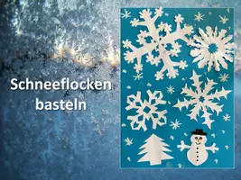 Vorschau - Stundenentwürfe - KUNST Schritt für Schritt: Schneeflocken basteln zu Weihnachten - Seite 1