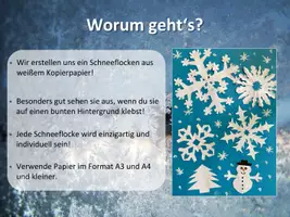 Vorschau - Stundenentwürfe - KUNST Schritt für Schritt: Schneeflocken basteln zu Weihnachten - Seite 2