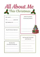Vorschau - Arbeitsblätter - Weihnachts-Arbeitsblätter Paket | Kindergarten & Vorschule | Englisch - Seite 2