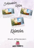 Vorschau - Fördermaterial/Inklusion - Schlaumeier Kartei - Der Kalender 3fach differenziert - Deckblatt