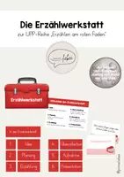 Vorschau - Stundenentwürfe - Materialpaket: UPP Deutsch - Erzählen am roten Faden (Ausflug zum Mond) - Seite 1