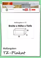 Vorschau - Poster - Maßanganben im Technischen Zeichnen - Deckblatt