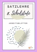 Vorschau - Stationenlernen - Materialpaket Satzlehre & Textgrammatik - Deckblatt