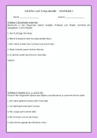 Vorschau - Stationenlernen - Materialpaket Satzlehre & Textgrammatik - Seite 1