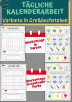 Vorschau - Unterrichtsreihen - BUNDLE: Tägliche Kalenderarbeit 2026 - Seite 1