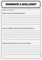 Vorschau - Arbeitsblätter - Demokratie verstehen - Arbeitsblätter & Probevorbereitung Klasse 3-4 - Seite 3
