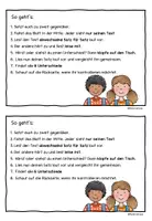 Vorschau - Arbeitsblätter - Partnerlesen - Verkehrserziehung (vergleichendes Lesen) - Seite 2