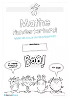 Vorschau - Arbeitsblätter - Hundertertafel / Hunderterfeld (20 Arbeitsblätter) - Seite 1
