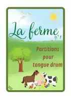 Aperçu - Apprentissages en autonomie - PARTITIONS TONGUE DRUM thème LA FERME 1 - Page de couverture