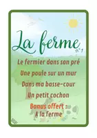 Aperçu - Apprentissages en autonomie - PARTITIONS TONGUE DRUM thème LA FERME 1 - Page 2