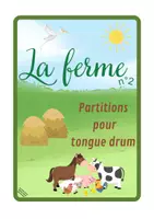 Aperçu - Apprentissages en autonomie - PARTITIONS TONGUE DRUM thème LA FERME 2 - Page de couverture