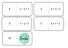 Vorschau - Spiele - Domino (Zahlenraum 10 Plus & Minus) - Seite 2
