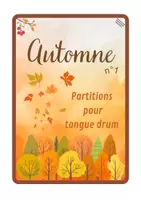 Aperçu - Apprentissages en autonomie - PARTITIONS TONGUE DRUM thème AUTOMNE 1 - Page de couverture