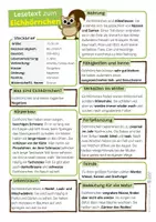 Vorschau - Arbeitsblätter - Eichhörnchen Sparpaket / Materialpaket - mit Lesetext, Steckbrief, Lückentext, Suchsel, Satzpaare, Quiz und Ausmalbildern - Seite 1