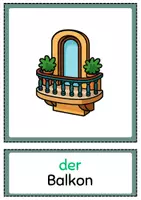 Vorschau - Bildkarten - RÄUME / WOHNEN (Wort- und Bildkarten DAF/DAZ) - Seite 3