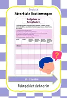 Vorschau - Arbeitsblätter - Satzglieder adverbiale Bestimmungen AB - Deckblatt