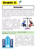 Vorschau - Arbeitsblätter - Skandinavische Länder Gruppenarbeit: Dänemark; Schweden; Norwegen; Finnland - Seite 3