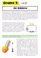 Vorschau - Arbeitsblätter - Stromkreis Gruppenarbeit: Batterie, Glühbirne, Schalter, Kabel - Seite 3