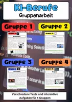 Vorschau - Arbeitsblätter - KI-Berufe Materialpaket: Künstliche Intelligenz im Beruf - Seite 1