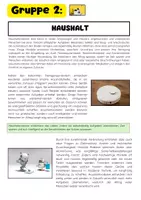Vorschau - Arbeitsblätter - Roboter Gruppenarbeit: Industrie, Haushalt, Medizin, Spielzeug - Seite 3