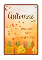 Aperçu - Apprentissages en autonomie - PARTITIONS TONGUE DRUM thème AUTOMNE 2 - Page de couverture