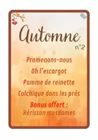 Aperçu - Apprentissages en autonomie - PARTITIONS TONGUE DRUM thème AUTOMNE 2 - Page 2