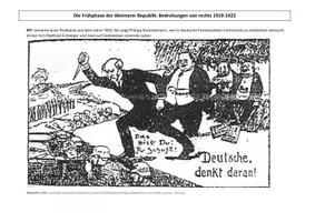 Vorschau - Stundenentwürfe - Arbeitsblatt + Quelle: Frühphase & Krisenjahre der Weimarer Republik, Dolchstoßlegend, Kapp-Putsch - Seite 2