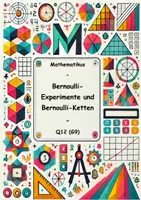 Vorschau - Stundenentwürfe - Oberstufe Mathe Bernoulli-Experimente und Bernoulli-Ketten - Deckblatt