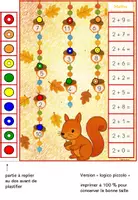 Aperçu - Apprentissages en autonomie - Fiches Logicos des tables d'addition - Page 2
