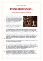 Vorschau - Arbeitsblätter - Kurzgeschichte: "Der Weihnachtsmantel" (Weihnachten vor 100 Jahren) Anekdote, witziger Text, ab Klasse 9 - Seite 3