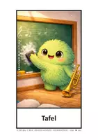 Vorschau - Mal- und Bastelvorlagen - Musikmonster-Klassendienste – liebevoll illustriertes Klassenzimmer-Set (inkl. Ausmalbilder) - Seite 2