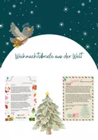 Vorschau - Arbeitsblätter - Briefe schreiben - Weihnachtsbriefe - Deckblatt