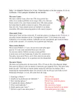 Vorschau - Text - Ma famille Lecture: Meine Familie Französische Lesung - Seite 1