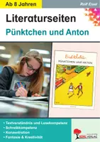 Vorschau - Arbeitsblätter - Pünktchen und Anton Literaturseiten | Begleitmaterial, Lesetagebuch, Textarbeit, Leseverständnis, Grammatik | Deutsch Grundschule Sekundarstufe I Klasse 3-7 Lösungen - Deckblatt