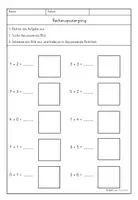 Vorschau - Arbeitsblätter - Rechenspaziergang Addition Zahlenraum 10 - Tiere Klasse 1 - Seite 3