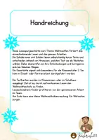 Vorschau - Arbeitsblätter - Lesespurgeschichte - Winterzauber - Seite 1