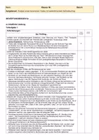 Vorschau - Klassenarbeiten - Klausur Erpenbeck Heimsuchung Architekt Textanalyse - Seite 1