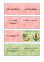 Vorschau - Fördermaterial/Inklusion - Lernstrategien & Reflexionskarten – 2-in-1 Material für effektives Lernen - Seite 3