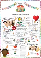 Vorschau - Poster - Classroom Management / Soziales Lernen: Klassenrat (Materialpaket) - Fächerübergreifend - Kl. 3/4 - Deckblatt
