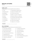 Vorschau - Arbeitsblätter - Diakonie und Caritas (Lückentext und Übungen) - Seite 2