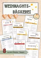 Vorschau - Unterrichtsreihen - Weihnachtsbäckerei - erprobte Rezepte für den Fachunterricht - Deckblatt