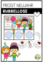 Vorschau - Anderer Materialtyp - Prosit Neujahr - Rubbellos - Glücksbringer Silvester - Deckblatt