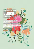 Vorschau - Arbeitsblätter - Aussagen für einen Bericht verbinden (dreifach differenziert) - Deckblatt