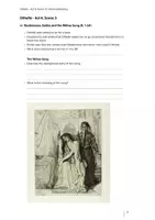 Vorschau - Arbeitsblätter - Shakespeare, Othello: Act 4, Scene 3 (Arbeitsblatt zum schnellen Lesen im Englischunterricht) - Seite 3