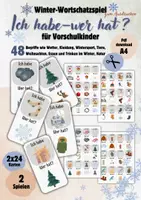 Vorschau - Spiele - Ich habe – wer hat? Winter-Wortschatzspiel | Sprachförderung Kindergarten - Deckblatt